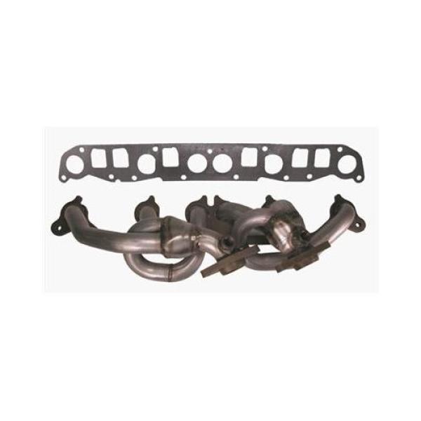 Exhaust Header Kit Stainless Steel 1999-2006 Wrangler TJ Grand Cherokee WJ & Cherokee XJ