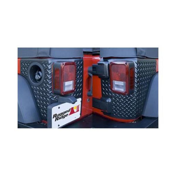 CORNER GUARDS BODY ARMOR 07-16 JEEP WRANGLER JK 4 DOOR