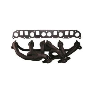 HEADER, TJ 00-06 4.0L BLACK