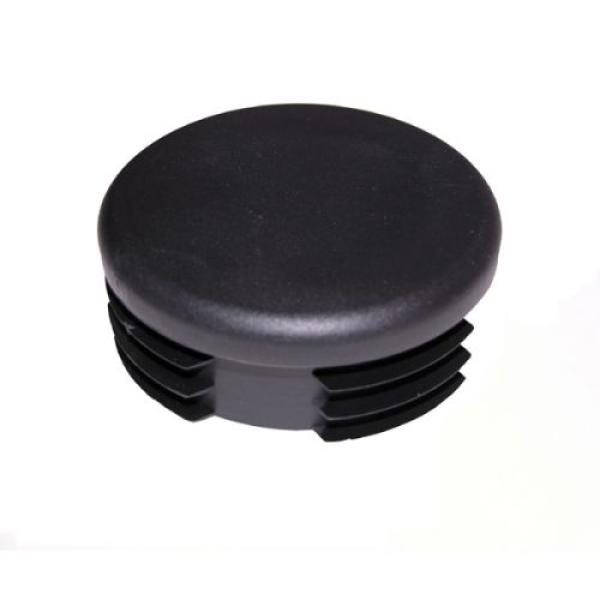 Round Plastic End Cap for 3" Tubular Bumpers 1976-2016 Jeep