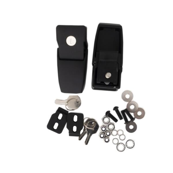 Locking Hood Catch Kit for 2018-2023 Jeep Wrangler JL and Gladiator JT