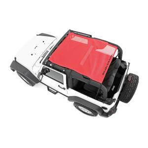 Mesh Bikini Top Plus Red for Jeep Wrangler JK 4WD 2007-2018