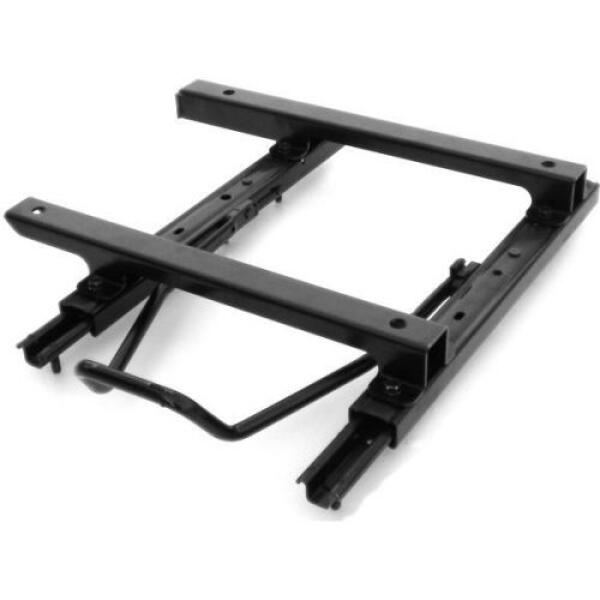 Seat Adapter/Slider Kit 2003-2006 Jeep Wrangler TJ Driver Side (Black)