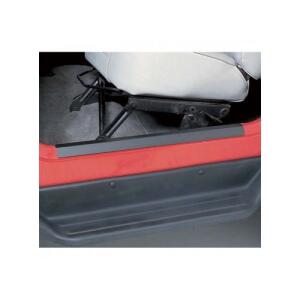 DOOR ENTRY GUARD SET BLACK 97-06 JEEP WRANGLER TJ