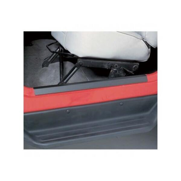 DOOR ENTRY GUARD SET BLACK 97-06 JEEP WRANGLER TJ
