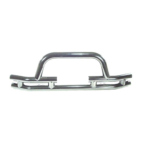 Tube Front Winch Bumper 3 Inch Stainless Steel For 76-06 TJ, YJ, CJ5, CJ7, CJ8