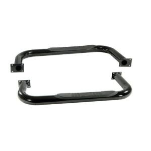 Side Step Bars in Gloss Black for 1976-1986 CJ-7