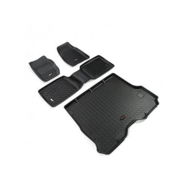 FLOOR LINERS KIT BLACK 84-01 JEEP CHEROKEE (XJ)