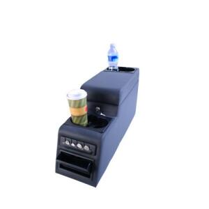 ULTIMATE LOCKING CONSOLE BLACK DENIM 76-95 JEEP CJ/WRANGLER YJ