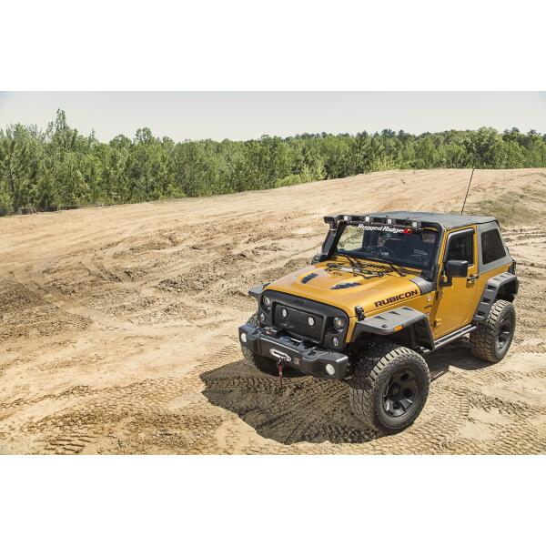 Montana Bowless Soft Top in Black Diamond for Jeep Wrangler JK 2007-2018 2 Door - Image 4