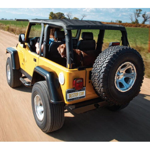 Trektop NX Twill Soft Top for Jeep Wrangler TJ 1997-2006 - Image 9