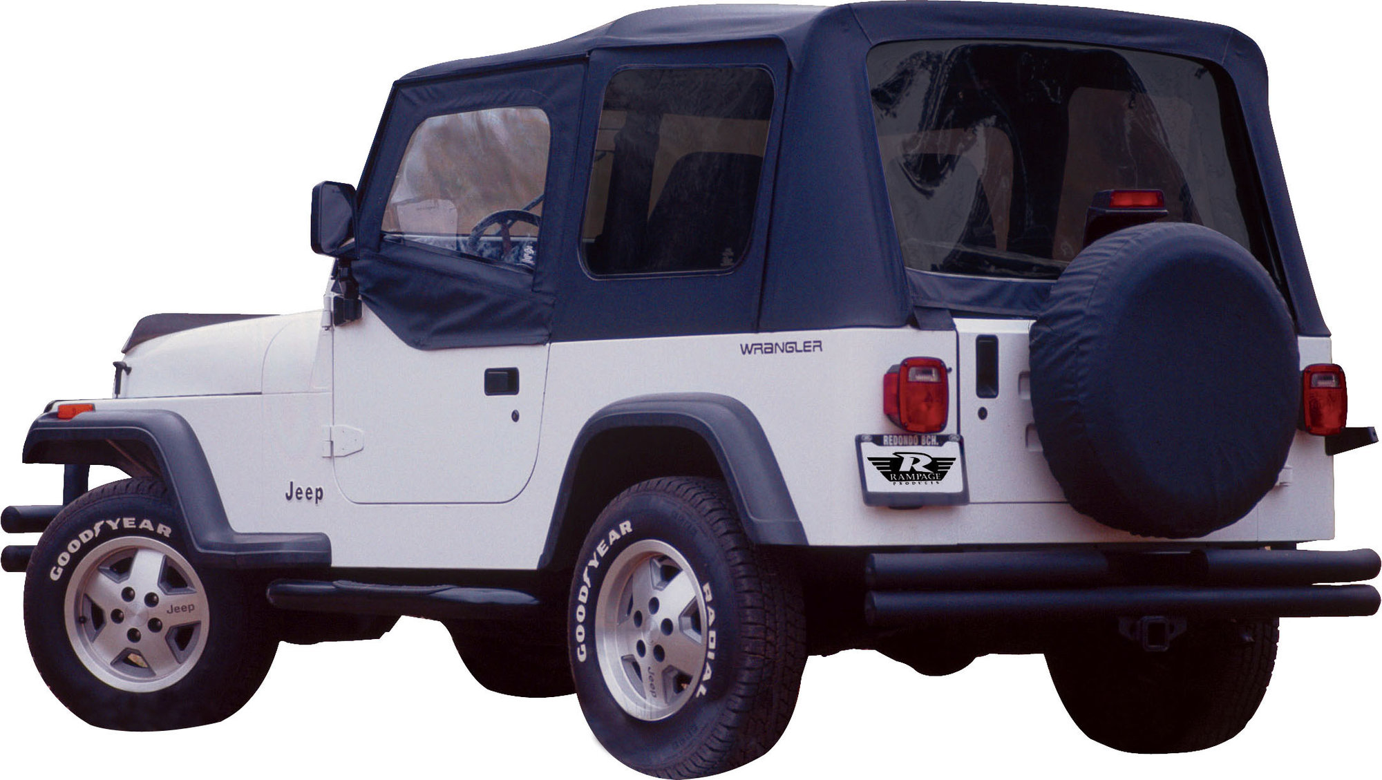 replacement soft top with skins and tinted windows