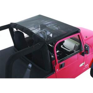 Mesh Bimini Top Plus for a 10-12 Jeep Wrangler Unlimited JK 4 Door