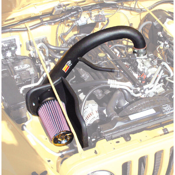 Fuel Injection Performance Air Intake Kit for Jeep Wrangler TJ 1997-2006 and Unlimited with 4.0L Engine - Image 2