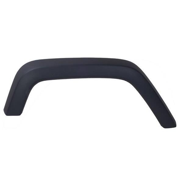 Rear Fender Flare in Textured Black for Passenger Side on Jeep Wrangler JK Rubicon or X Model 2007-2018