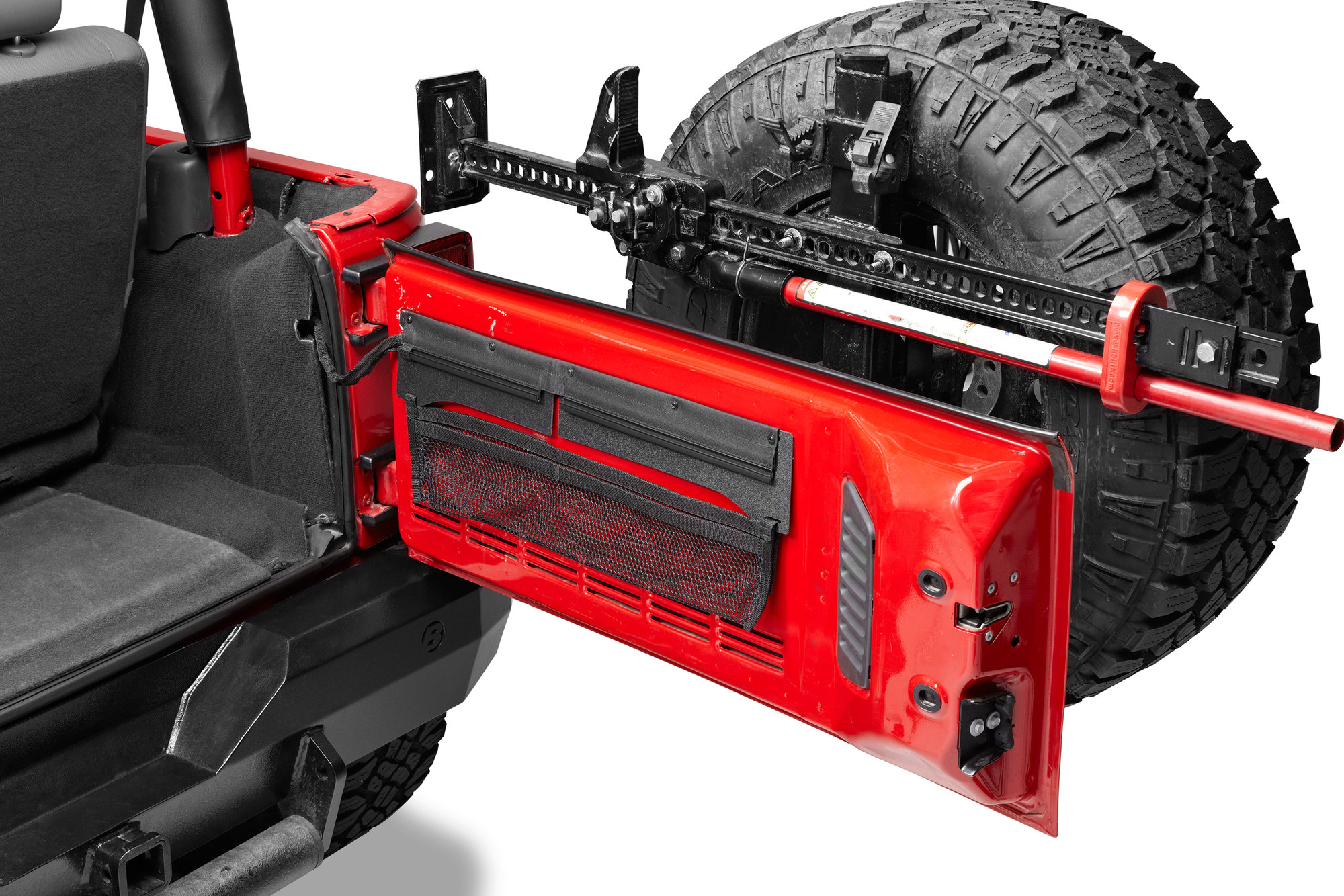 RoughRider Tailgate Organizer for Jeep Wrangler YJ,TJ and JK 1987-2018 - Image 3