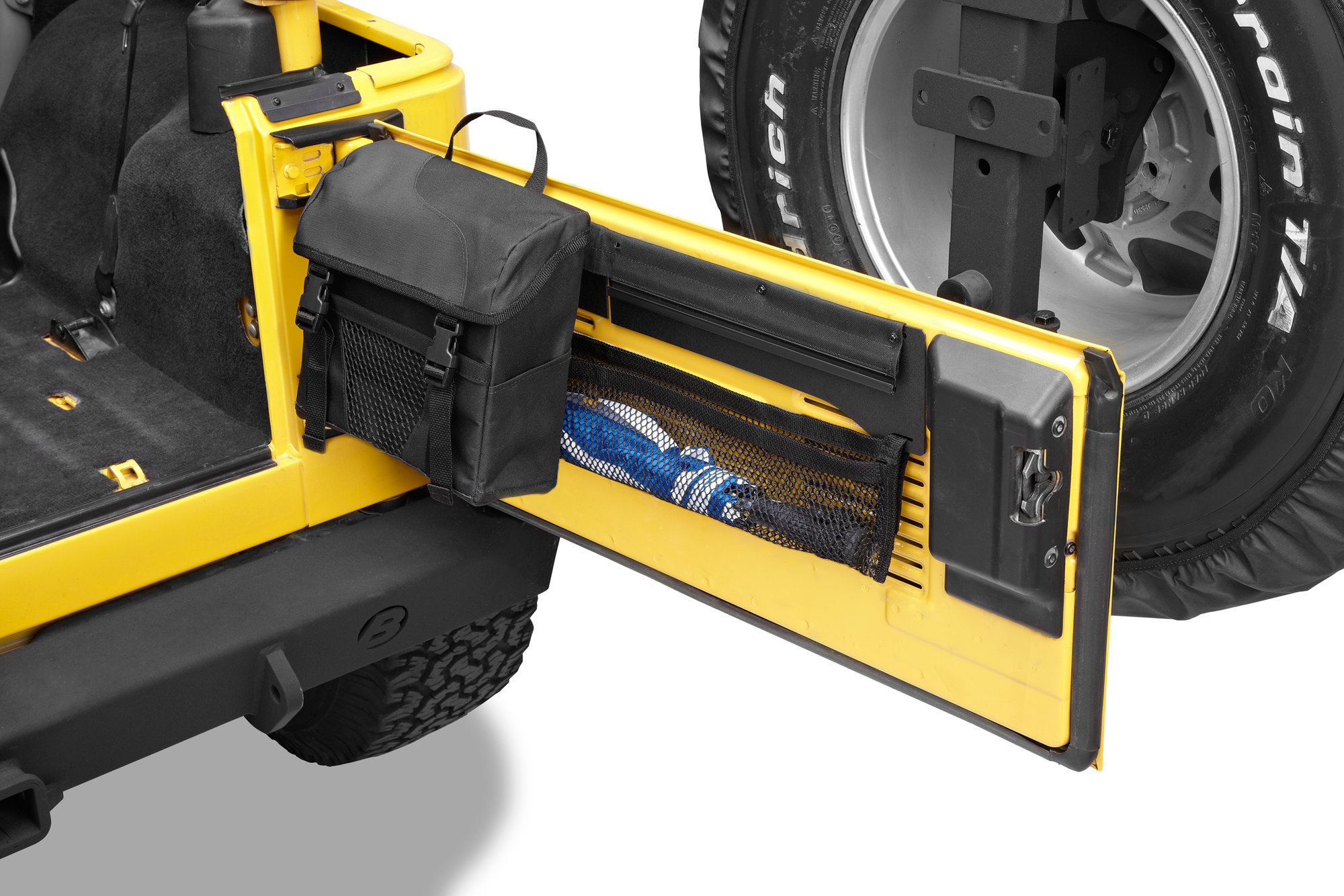 RoughRider Tailgate Organizer for Jeep Wrangler YJ,TJ and JK 1987-2018 - Image 5