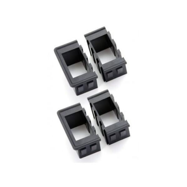Interlocking Rocker Switch Housing Kit Black