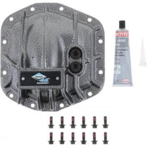 Dana 44 Differential Cover in Gray for Front Dana 44 on Jeep Wrangler JL and Gladiator JT 2018-2025