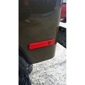 EUROSTYLE STEEL BODY REAR CORNER SIDE MARKER (RED) CJ5/CJ7/CJ8 1972-1986 RH/LH