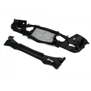 Front Bras Cover Black w/ Wheel Flares & Jeep Logo  1997-2006 Jeep Wrangler TJ & Wrangler Unlimited TJL