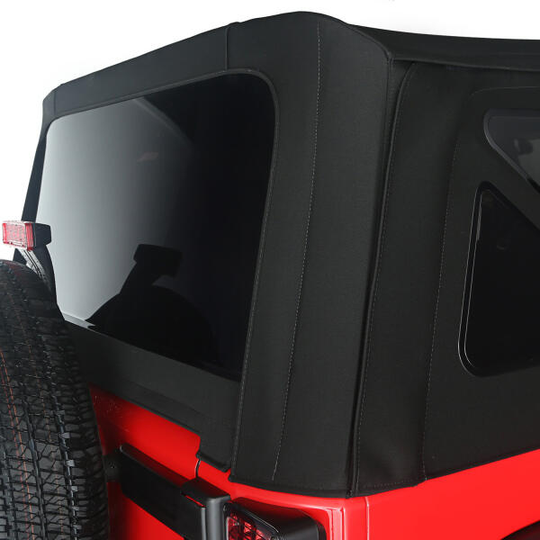 Replacement Soft Top in Black Diamond for Jeep Wrangler JK 2010-2018 2 Door - Image 2