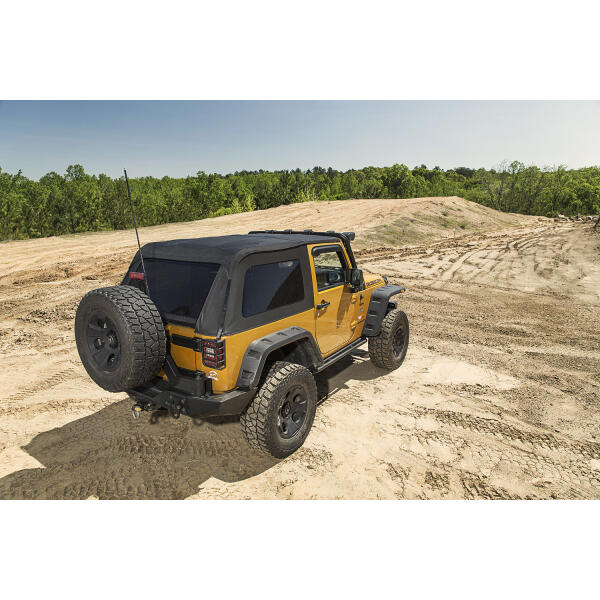 Bowless Soft Top for Jeep Wrangler JK 2007-2018 2 Door