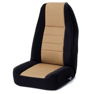 Fabric Custom-Fit Front Seat Covers for Jeep CJ-5, CJ-7, CJ-8 Scrambler and Wrangler YJ 1976-1990