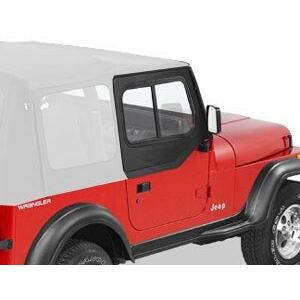 Upper Door Sliders for 87-95 Jeep Wrangler YJ with factory top or Replace-a-top