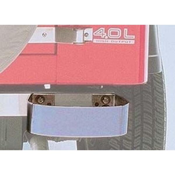 Rear Bumperette Set in Black for Jeep CJ and Wrangler YJ 1976-1995 - Image 3