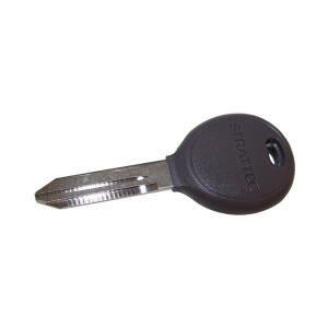 Blank Transponder Key for 98-06 Jeep Wrangler TJ and Unlimited 98-01 Cherokee XJ 99-04 Grand Cherokee WJ 02-04 Liberty KJ and 08-12 Liberty KK