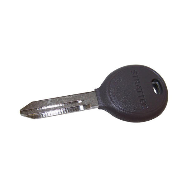 Blank Transponder Key for 98-06 Jeep Wrangler TJ and Unlimited 98-01 Cherokee XJ 99-04 Grand Cherokee WJ 02-04 Liberty KJ and 08-12 Liberty KK