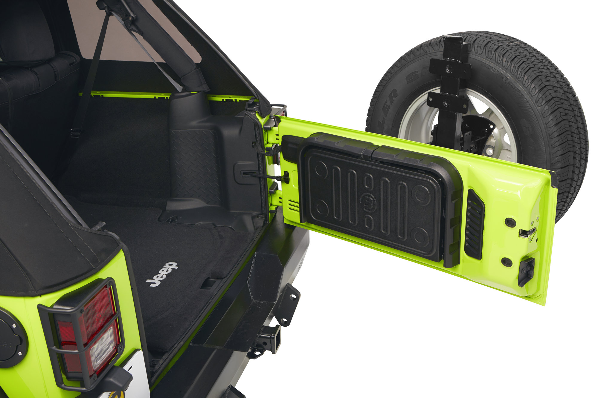 Roughrider Tailgate Shelf for Jeep Wrangler JK 2007-2018 - Image 2