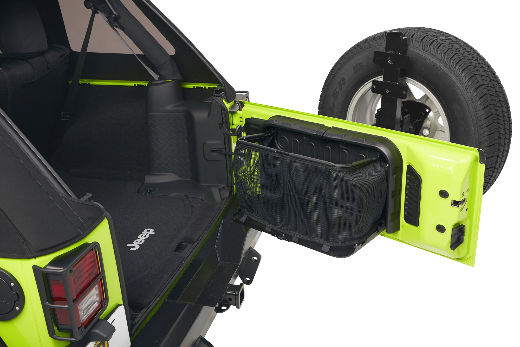 Roughrider Tailgate Shelf for Jeep Wrangler JK 2007-2018 - Image 3