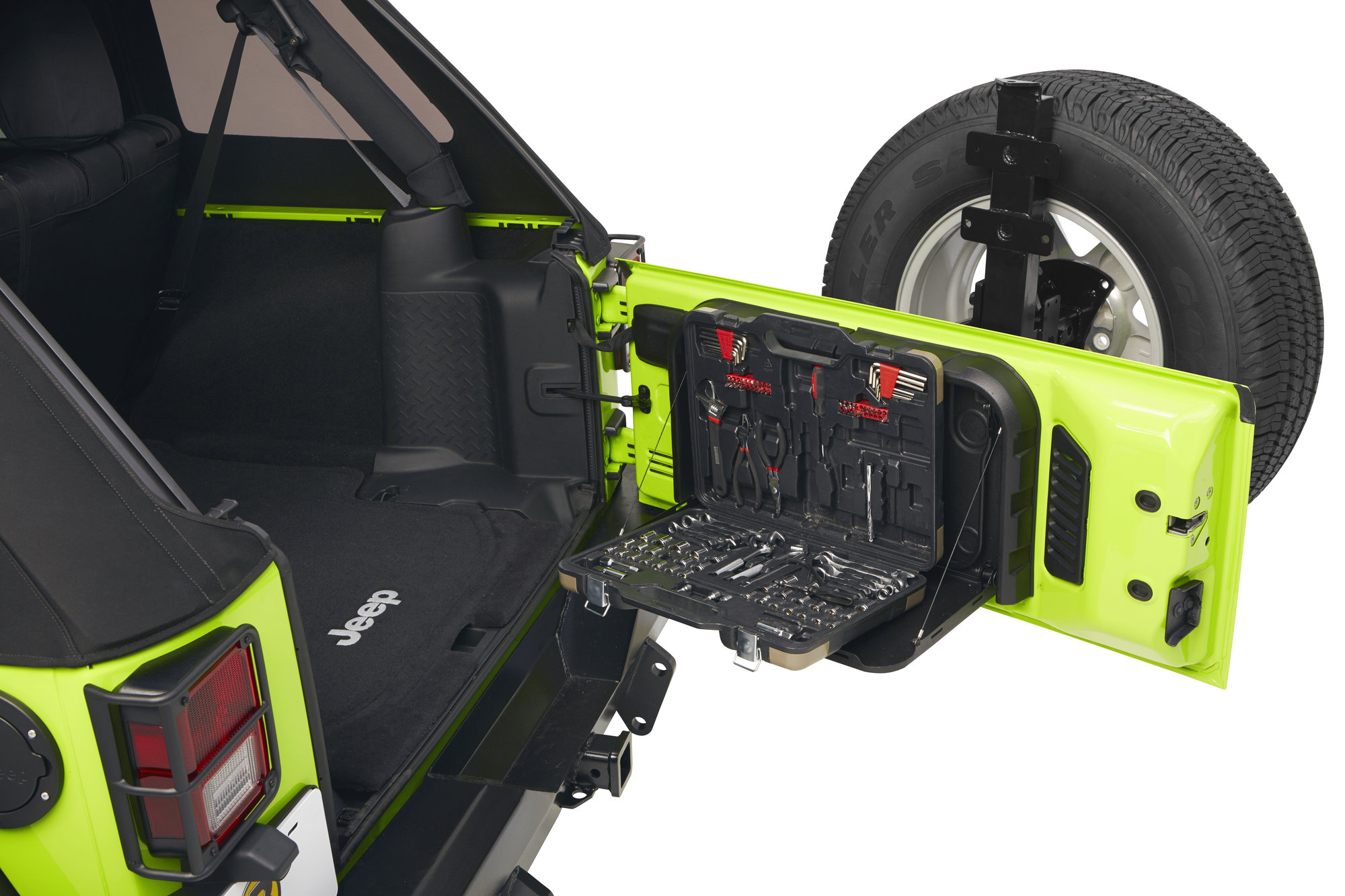 Roughrider Tailgate Shelf for Jeep Wrangler JK 2007-2018 - Image 4