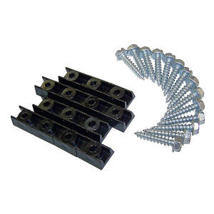 Rear Fender Flare Hardware Kit for Jeep Wrangler YJ 1987-1995