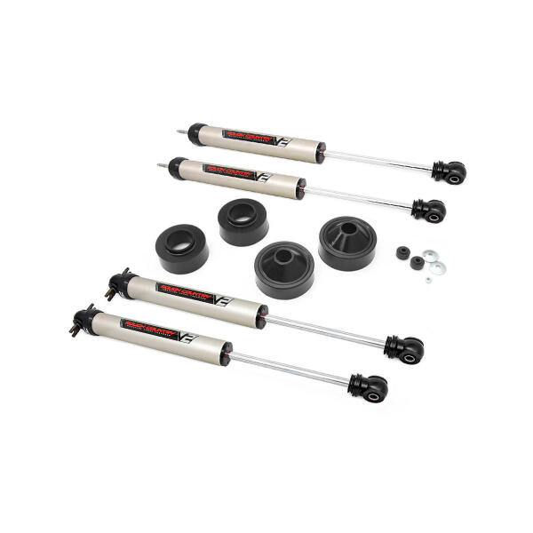 Rough Country 1.75 Inch Lift Kit V2 Jeep Wrangler JK/Wrangler Unlimited 2007-2018