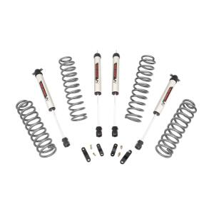 Rough Country 2.5 Inch Lift Kit Coils V2 Jeep Wrangler JK 4WD 2007-2018