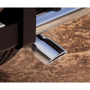 chrome stainless steel exhaust tip