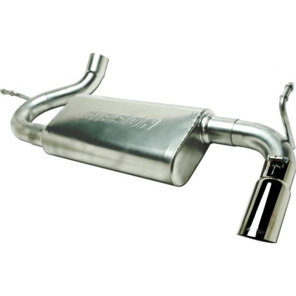 Stainless Steel Swept Side Exhaust for Jeep Wrangler JK 2007-2018