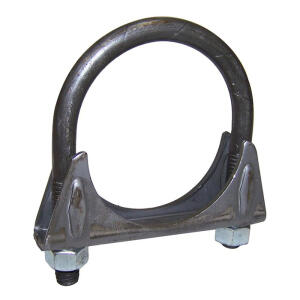 2-1/4" Exhaust Clamp for 81-06 Jeep Wrangler CJ, YJ, TJ and Unlimited 84-01 Cherokee XJ and Comanche MJ and 93-98 Grand Cherokee ZJ