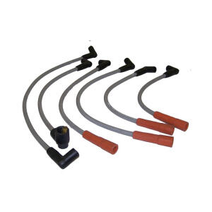 Spark Plug WIre Set for 83-90 Jeep CJ, Wrangler YJ, Cherokee XJ and Comanche MJ with 2.5L 4 Cylinder Engine with 4 Cyl