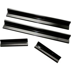Entry Guard Set Black for 07-18 Jeep Wrangler Unlimited JK 4 Door