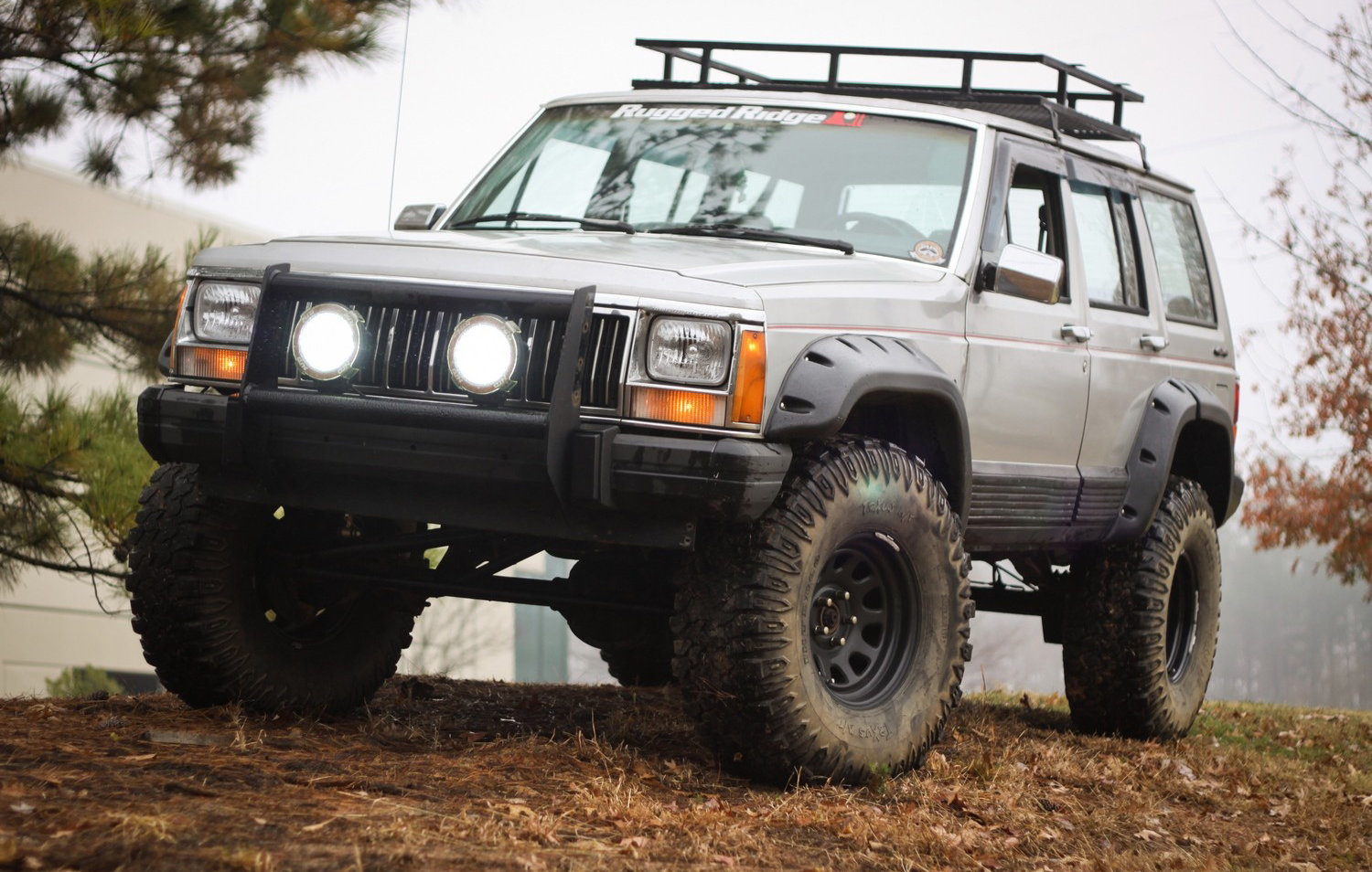 All-Terrain Fender Flares Kit for Jeep Cherokee XJ 4-Door 1984-2001