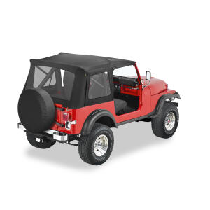 Supertop Soft Top For 76-95 Jeep CJ-7 and Wrangler YJ