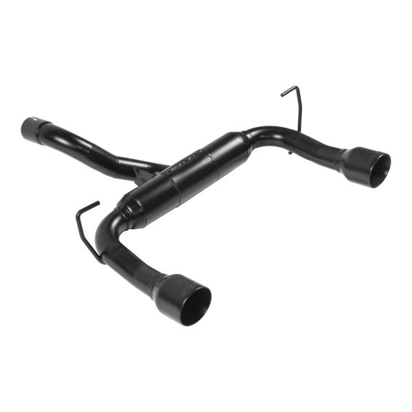 Outlaw Dual Axle Back Exhuast Kit for Jeep Wrangler JL 2018-2024 with 3.6L or 2.0L