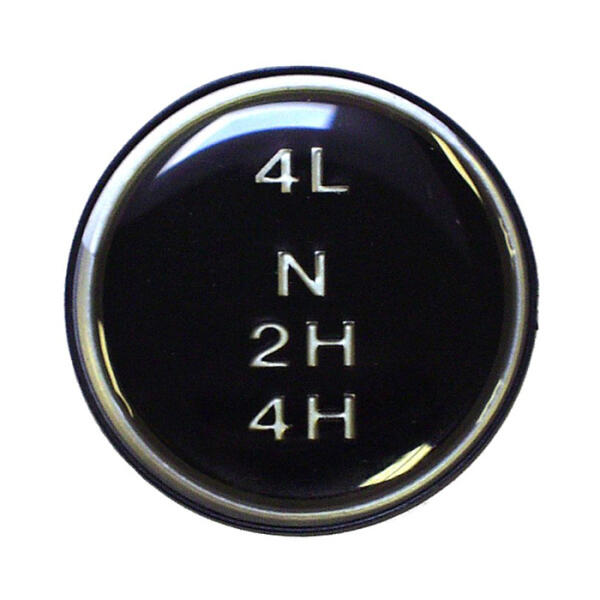Dana 300 Transfer Case Shift Knob Pattern Insert for Jeep CJ-5, CJ-7 and CJ-8 1980-1986