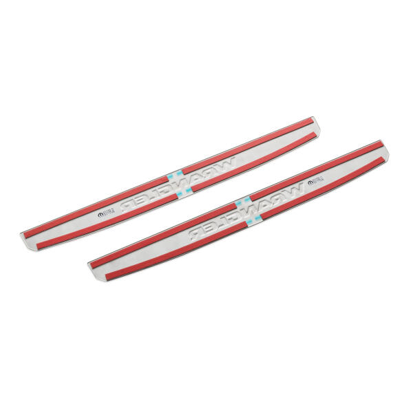 Stainless Steel Door Sill Guards for Jeep Wrangler JL 2018-2025 - Image 3