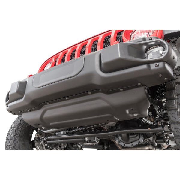 3 Piece Rubicon Steel Front Bumper-Full Width for Jeep Wrangler JL and Gladiator JT 2018-2025 - Image 4