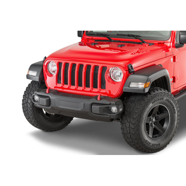 3 Piece Rubicon Steel Front Bumper-Full Width for Jeep Wrangler JL and Gladiator JT 2018-2025 - Image 5